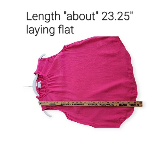 Anthropologie Cloth & Stone Fuchsia **Tencel Sleeveless Top** S - Picture 10 of 13